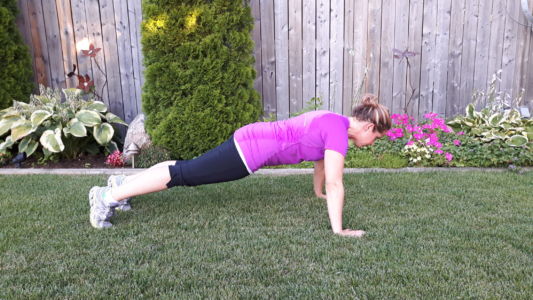 High Plank Exercise