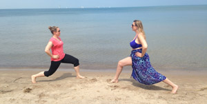 Personal training - Session on Beach